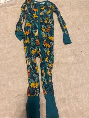 Little Sleepies Teal Lion King Zippy